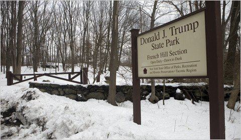 Donald J. Trump State Park Trump State Park Fired Trump Displeased The New York Times
