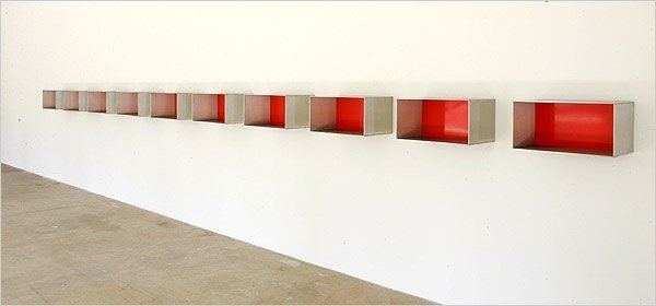 Donald Judd Donald Judd Christie39s Art New York Times