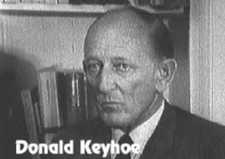 Donald Keyhoe Donald E Keyhoe A Brief Biography
