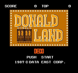 Donald Land Donald Land Japan ROM lt NES ROMs Emuparadise