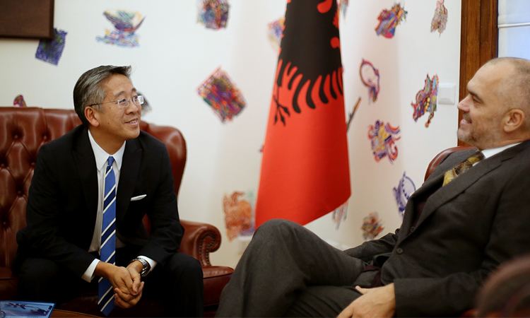 Donald Lu Ambassador Donald Lu meets with Prime Minister Edi Rama US