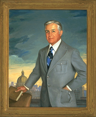 Donald Mattison IHB Indiana Governor Portrait Artist Donald Mattison 1905 1975