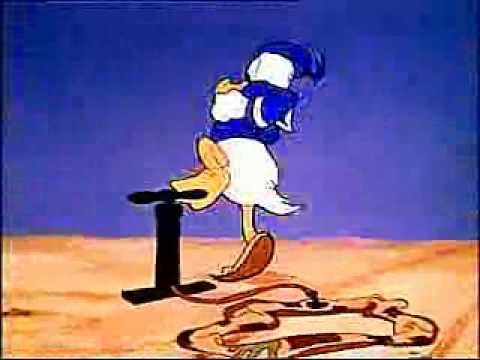 Donald's Tire Trouble Donald Duck sfx Donalds Tire Trouble YouTube
