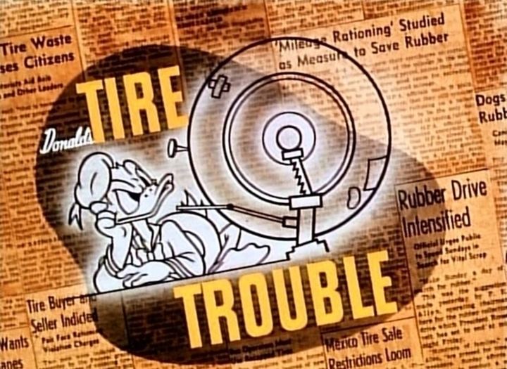 Donald's Tire Trouble Donalds Tire Trouble 1943 The Internet Animation Database