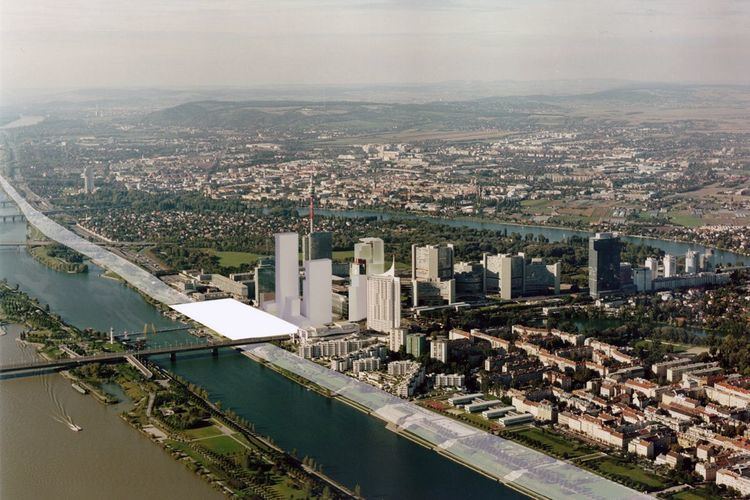 Donau City Dominique Perrault Architecture Masterplan of Donau City