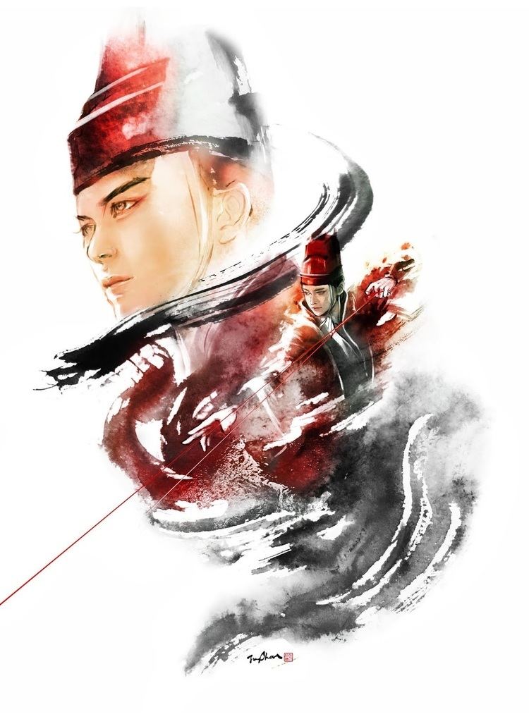 Dongfang Bubai JUNGSHAN INK illustration SwordsmanDongfang Bubai