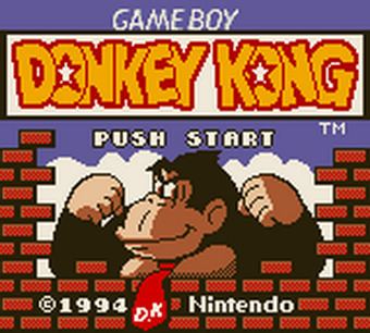 Donkey Kong (Game Boy) Donkey Kong World ROM lt GB ROMs Emuparadise