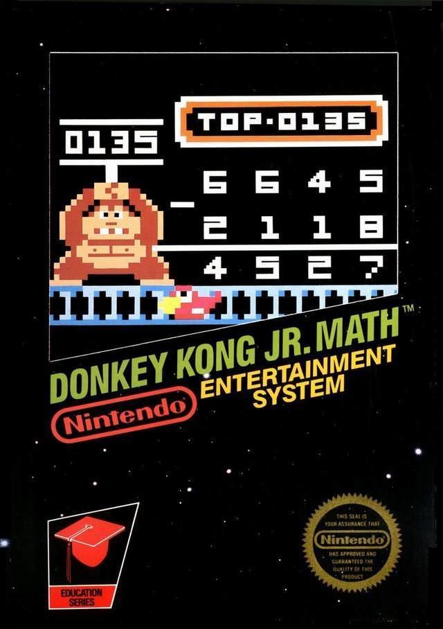 Donkey Kong Jr. Math NesConsolecom Play classic NES games NES flash Emulator Play and