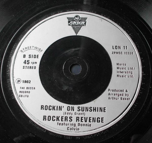 Donnie Calvin Walking on sunshine by Rockers Revenge Featuring Donnie Calvin