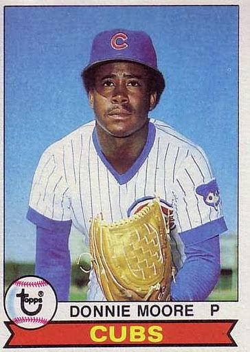Donnie Moore 1979 Topps 17 Donnie Moore Cubs