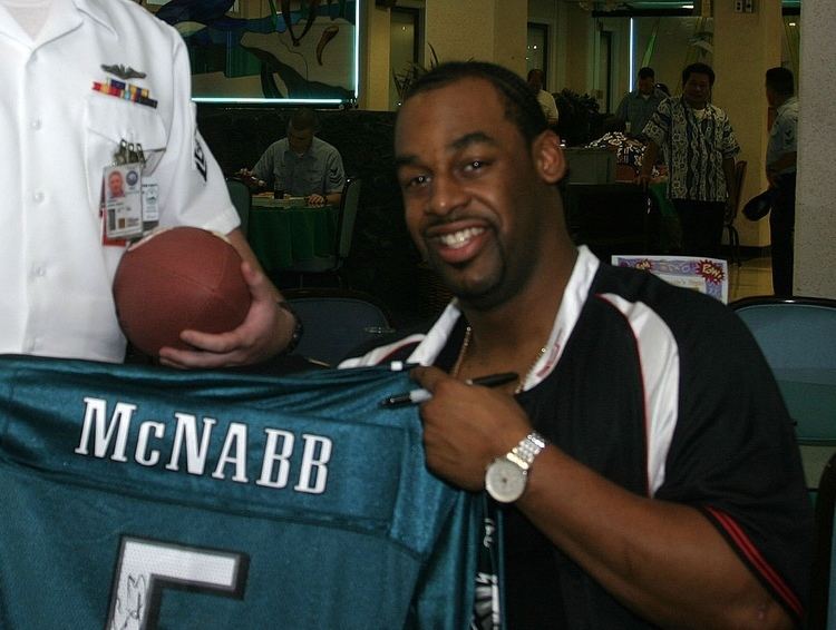 Donovan McNabb Donovan McNabb Wikipedia the free encyclopedia