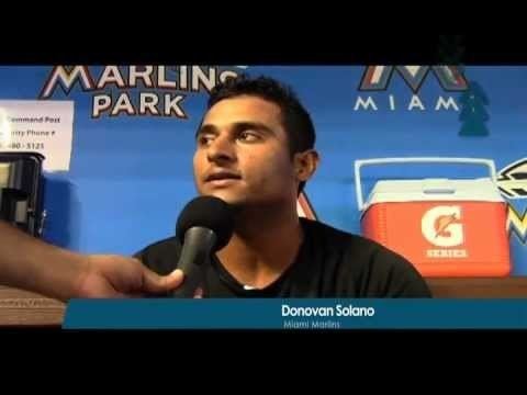 Donovan Solano Donovan Solano Interview Miami Marlins YouTube