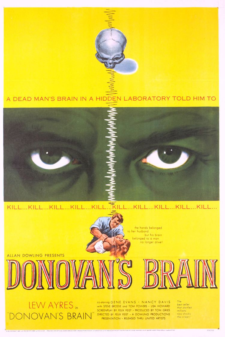 Donovan's Brain (film) wwwgstaticcomtvthumbmovieposters6487p6487p