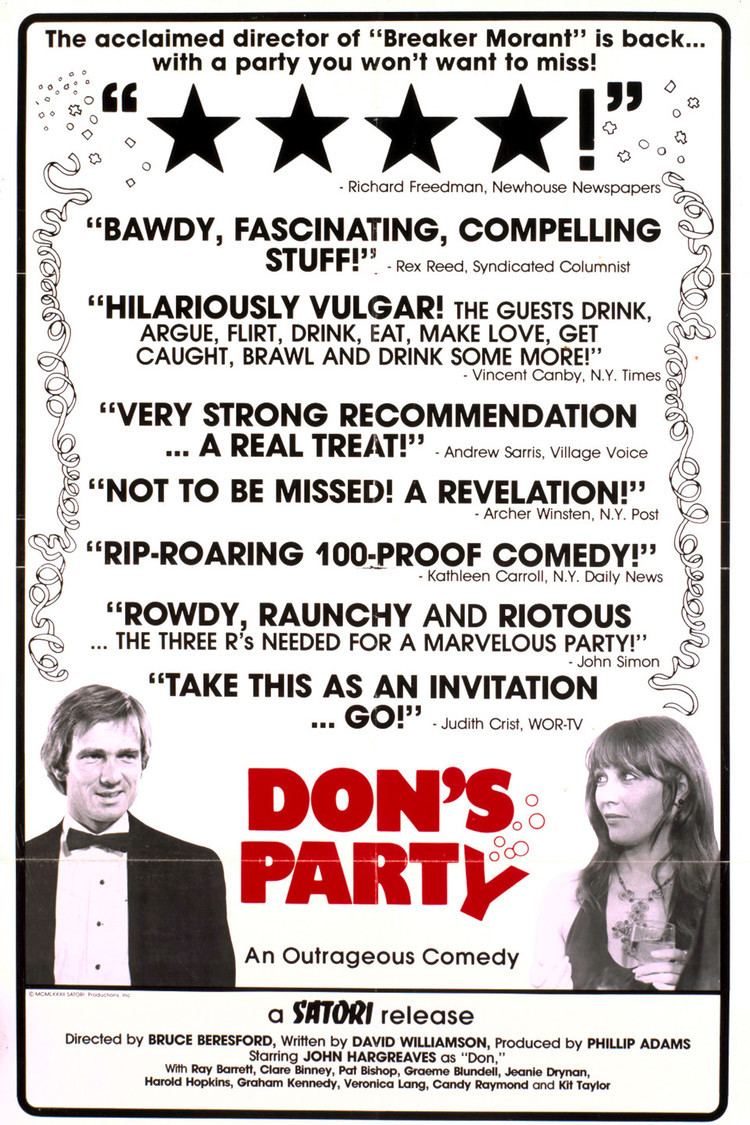 Don's Party wwwgstaticcomtvthumbmovieposters40626p40626