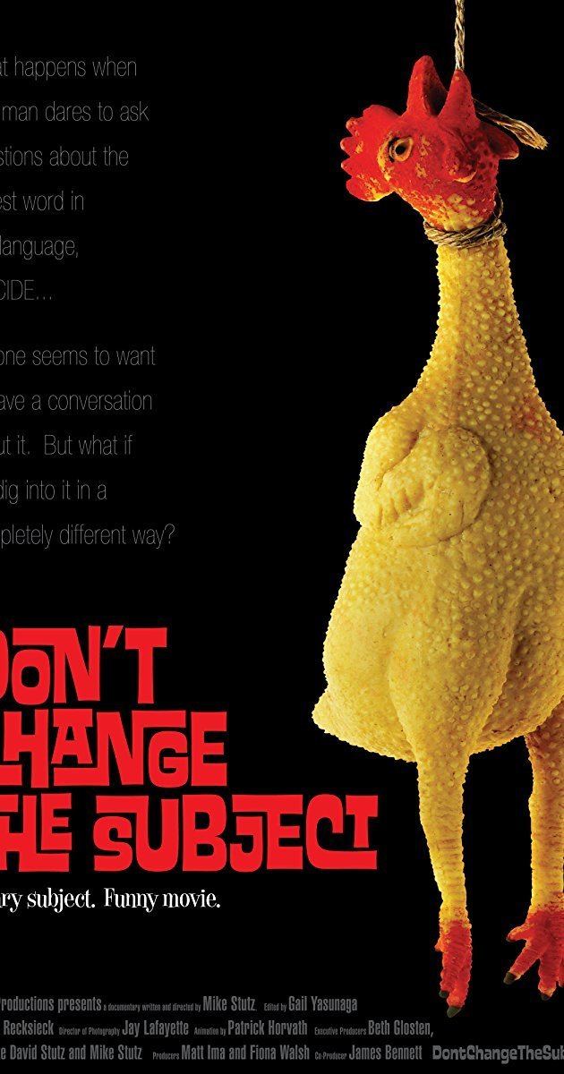 Dont Change the Subject movie poster