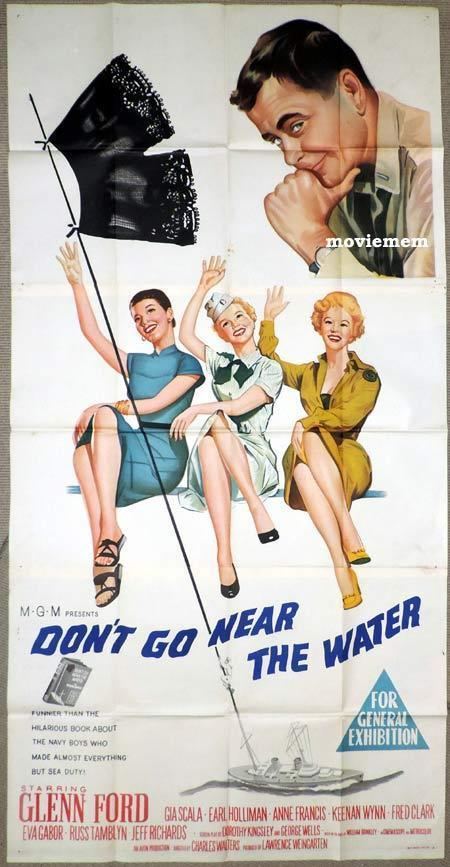 Don't Go Near the Water (film) DONT GO NEAR THE WATER Original 3 Sheet Movie Poster Glenn Ford