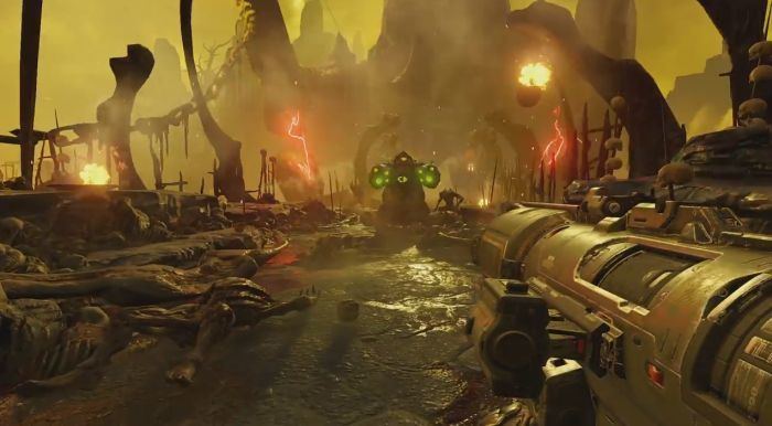 Doom (2016 video game) DOOM Announced for Spring 2016 Official Trailer Available Geeks3D