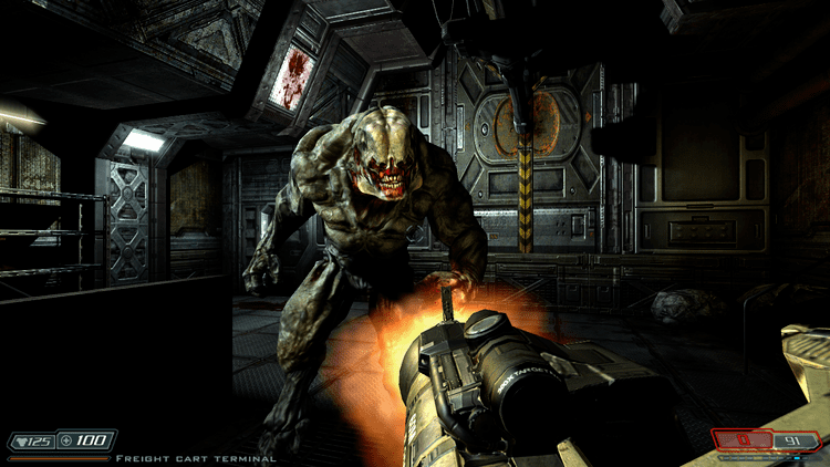 Doom 3 Doom 3 BFG Hi Def version 27 Released news Mod DB