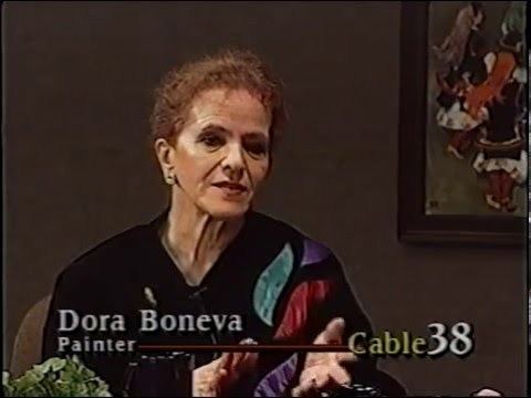 Dora Boneva Art Talk Program 73 A Portrait of Dora Boneva YouTube