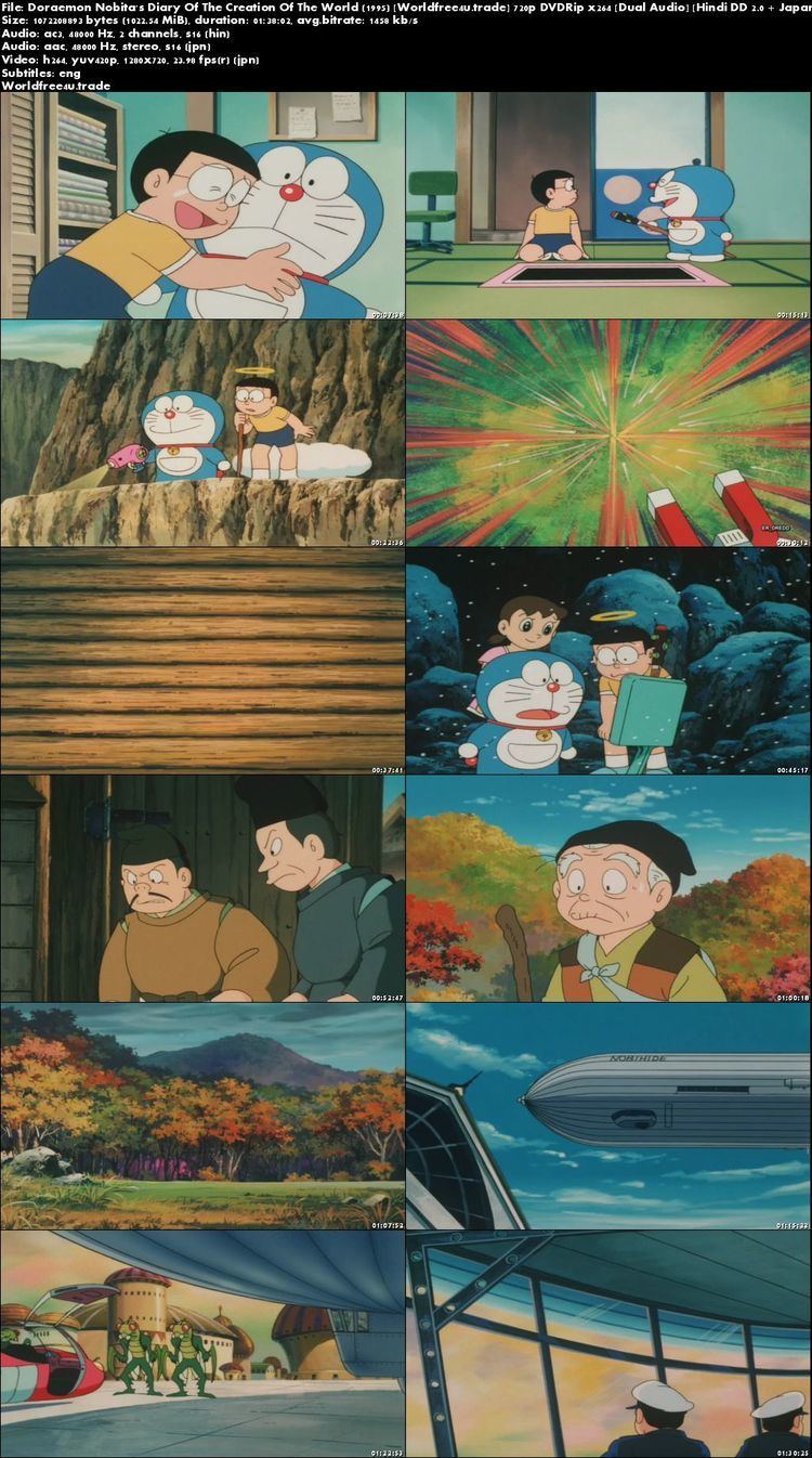 Doraemon: Nobita's Diary of the Creation of the World Doraemon Nobitas Diary Of The Creation Of The World 1995 DVDRip