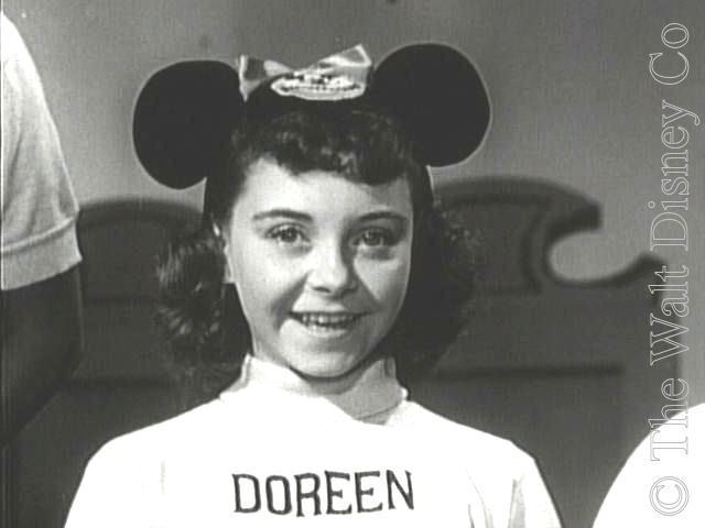 Doreen Tracey Mickey Mouse Club Cast Doreen Tracey