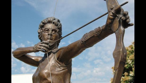 Doreen Wilber Police take aim at kids who damaged statue of archer The Jefferson