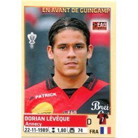 Dorian Lévêque N106 Dorian Lvque En Avant De Guingamp Ligue1 Sticker Foot