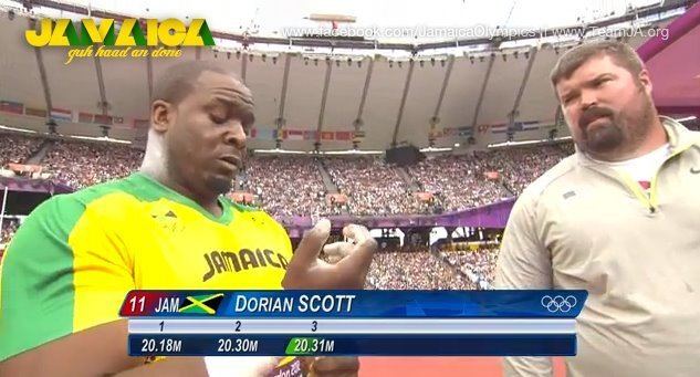 Dorian Scott JA Olympian Dorian Scott new track field throws coach Team