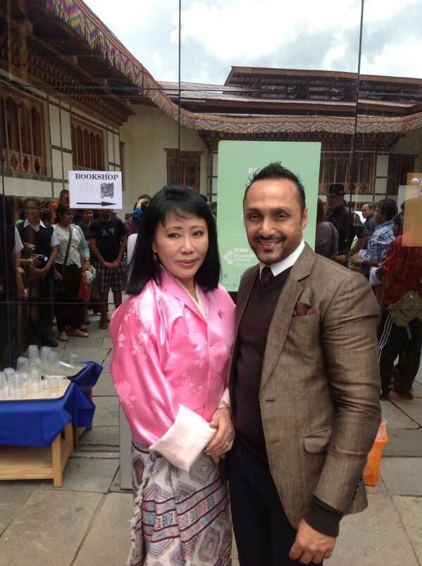 Dorji Wangmo Rahul Bose on Twitter quotWith HRH Queen Mother Ashi Dorji