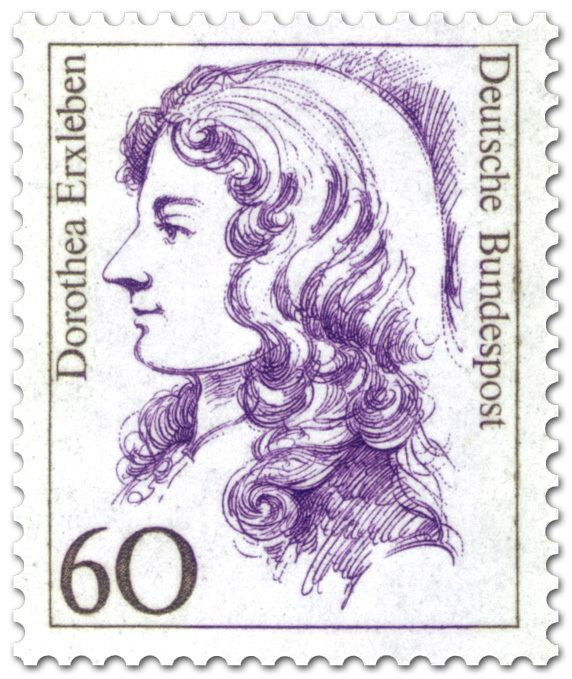 Dorothea Erxleben Dorothea Erxleben rztin Briefmarke 1987