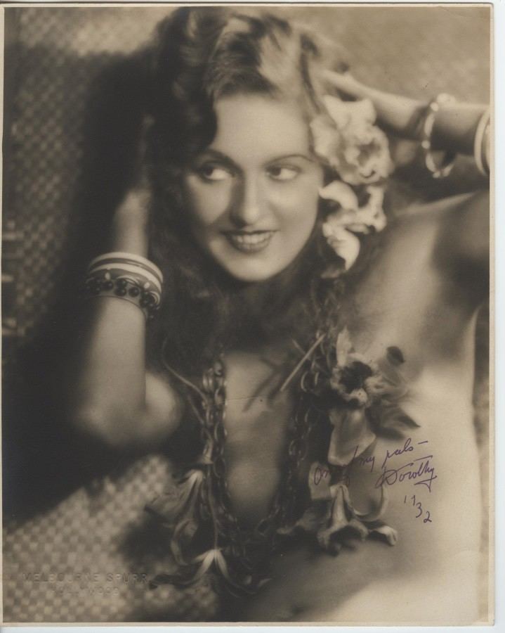 Dorothy Burgess Dorothy Burgess PreCode Starlet Autographed Photo by Melbourne