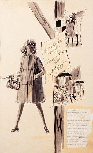 Dorothy Hood (illustrator) Fashion Illustration by Dorothy Hood Fashion illustrations