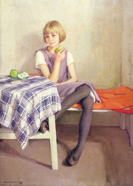 Green Apples, 1921 by Dorothy Johnstone