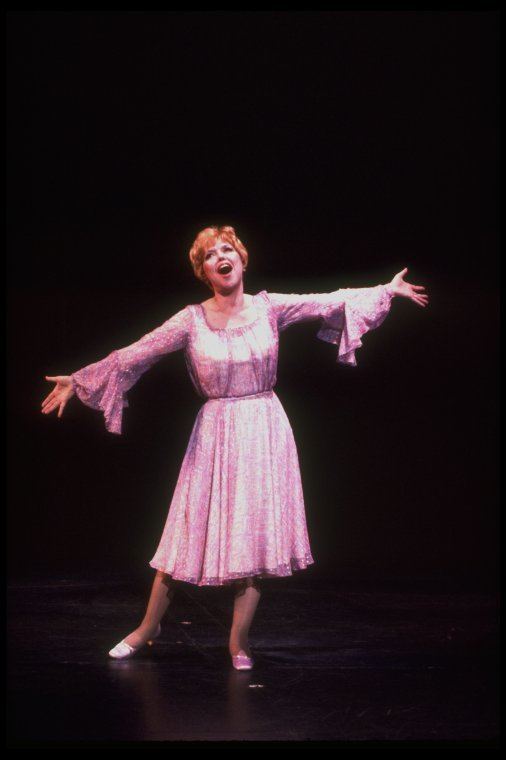 Dorothy Loudon Actress Dorothy Loudon in a scene from the Broadway musical