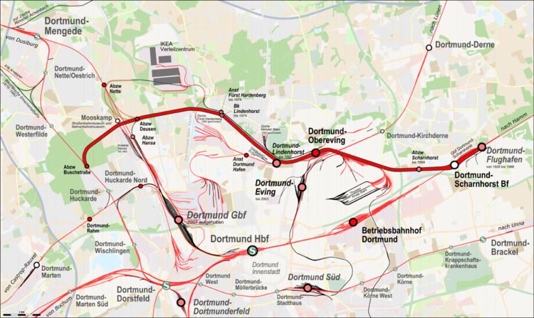 Dortmund rail freight bypass