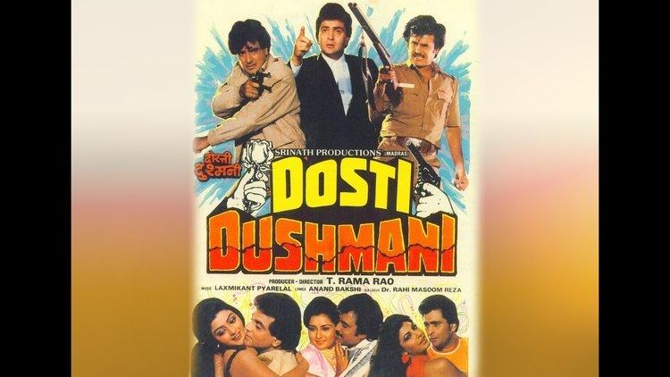 Dosti Dushmani 1986 Part 01 Hindi Full Movies Rajni Kanth