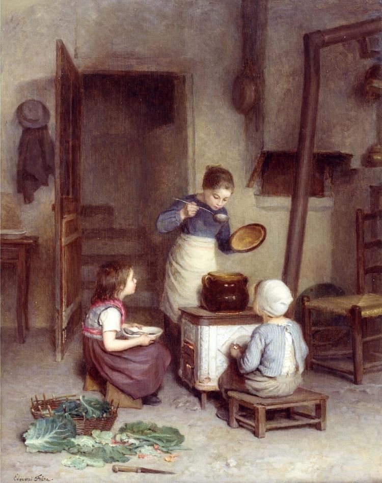 Edouard Frere Edouard Frere 1819 1886 The Young Cook