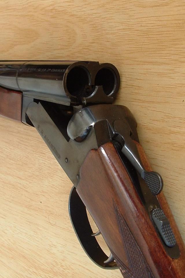 Double-barreled shotgun