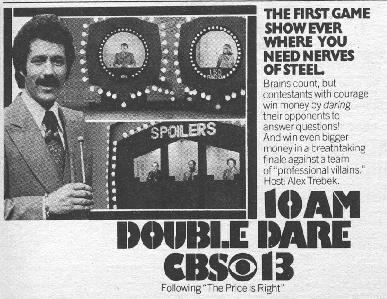 Double Dare (CBS game show) The Game Show Ads Gallery