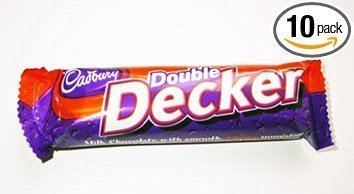 Double Decker (chocolate bar) Amazoncom Cadbury Double Decker Chocolate Bar 545g Pack of 10