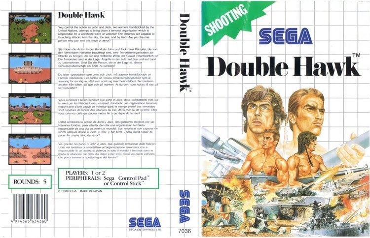 Double Hawk Double Hawk Sega Master System 1990 YouTube