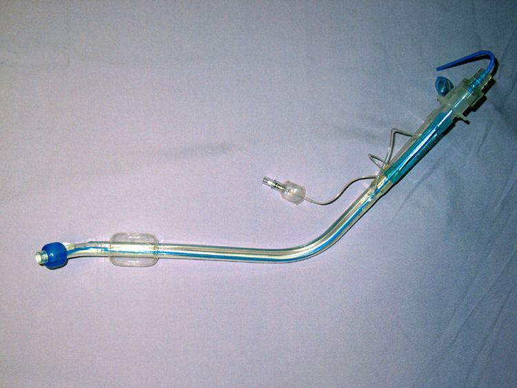 Double-lumen endobronchial tube