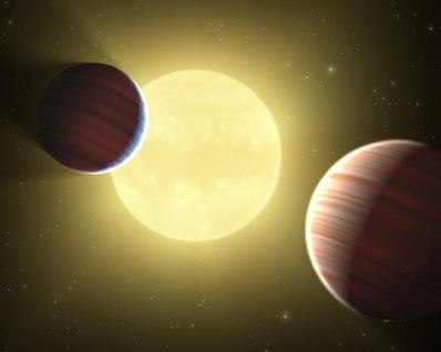 Double planet Kepler finds first double planet transiting system