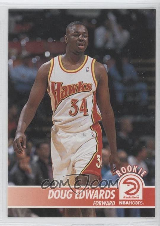 Doug Edwards 199495 NBA Hoops Base 3 Doug Edwards COMC Card Marketplace