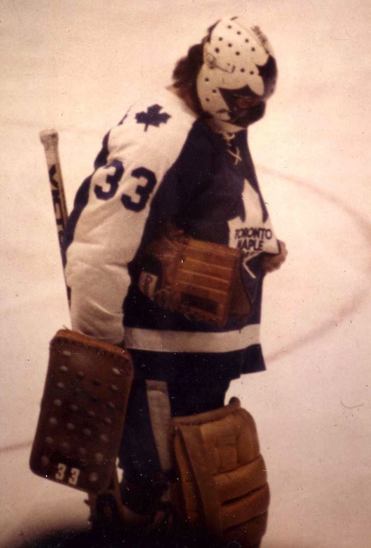 Doug Favell Doug Favell Game Used Mask Toronto Maple Leafs