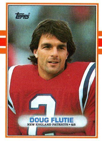 Doug Flutie NEW ENGLAND PATRIOTS Doug Flutie 198 TOPPS 1989 NFL