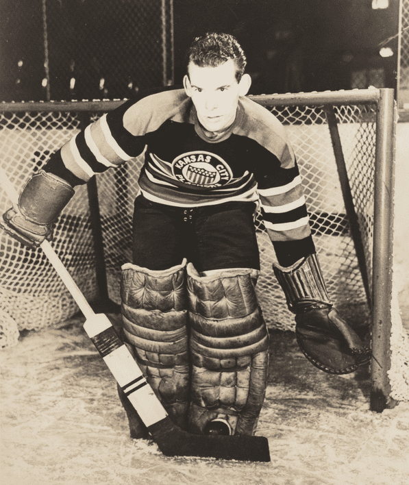Doug Jackson (ice hockey) Doug Jackson Kansas City PlaMors 1946 HockeyGods