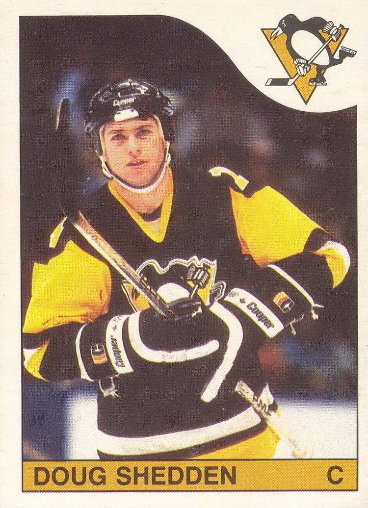 Doug Shedden Doug Shedden Player39s cards since 1982 1986 penguins