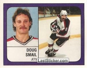Doug Smail Sticker 158 Doug Smail Panini NHL Hockey 19881989 laststickercom
