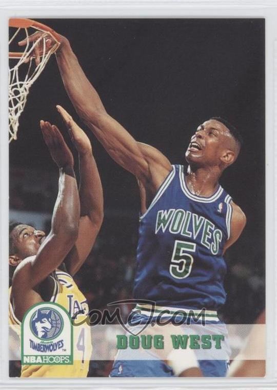 Doug West 199394 NBA Hoops 134 Doug West COMC Card Marketplace